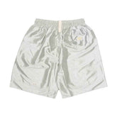ADVISORY BOARD CRYSTALS 123 Satin Basketball Shorts at Gravity NYC
